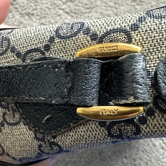 Vintage Gucci Ophidia Sherry Line Blue Crossbody Bag - Picture 14 of 16